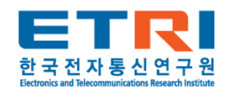 한국전자통신연구원 Electronics and Telecommunications Research Institute (ETRI)